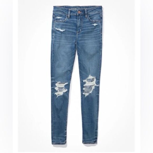 American Eagle Next Level High Waisted Jeggings Bundle Size 8 NWT - Picture 3 of 7